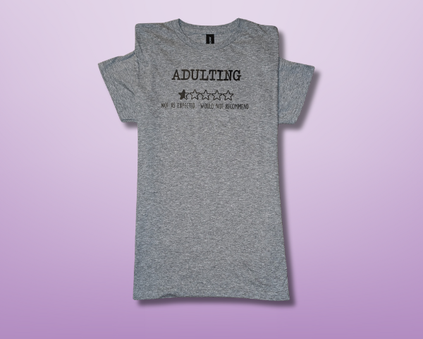 Adulting 5 Stars T-shirt