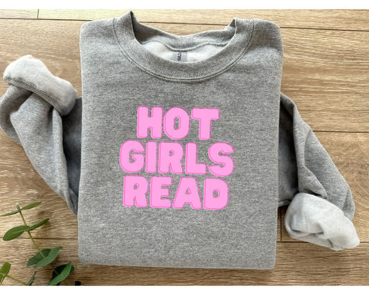 Hot Girls Read Sweatshirt