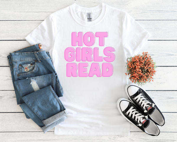 Hot Girls Read T-shirt