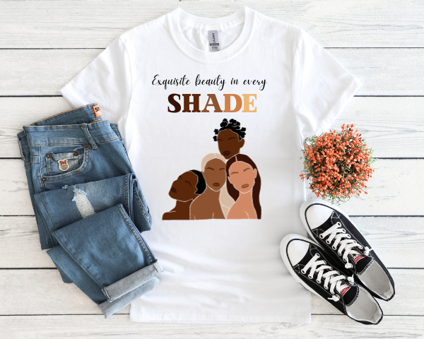 We're Beautiful Shades T-shirt